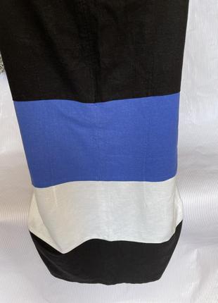 Шикарное платье лён 55%, вискоза 45% 3