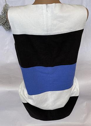 Шикарное платье лён 55%, вискоза 45% 4