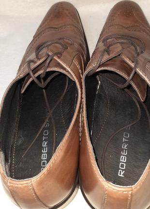Туфли дерби roberto santi p.42