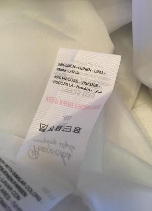 Шикарное платье лён 55%, вискоза 45% 5