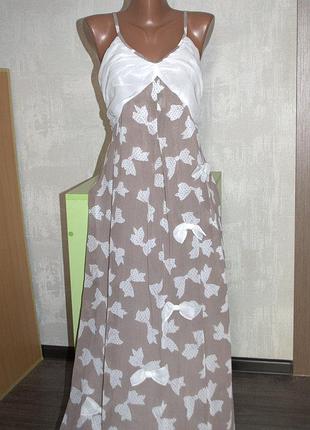 Стильный женский шифоновый сарафан,платье