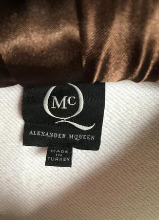 Белый свитшот alexander mcqueen5 фото