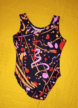 Купальник трико боди для танцев гимнастики