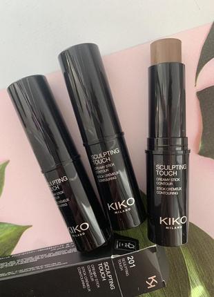 Скульптор стик для контуринга kiko milano sculpting touch 201