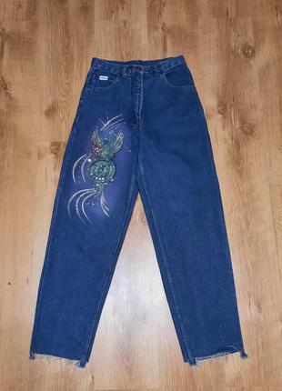 Джинси із завищеною талією john f.gee розмір s-m