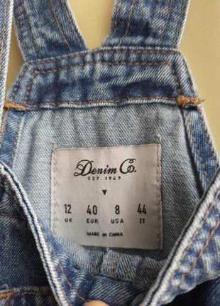 Джинсовый сарафан 5