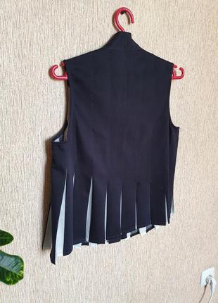 Дизайнерская блуза, блузка без рукавов от bitte kai rand, copenhagen, дания3 фото