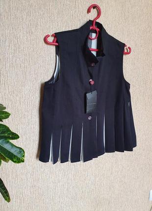 Дизайнерская блуза, блузка без рукавов от bitte kai rand, copenhagen, дания4 фото