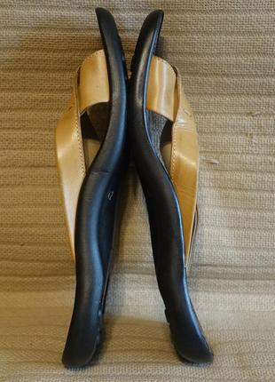 Практичні відкриті шкіряні шльопанці кремового кольору max joy пакистан 42 р. ( 28 див.)6 фото