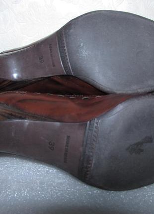 Супер туфлі, ботильйони повністю шкіра~ globus~ іспанія р 395 фото
