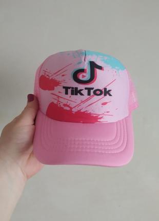 Кепка tik tok, бейсболка1 фото