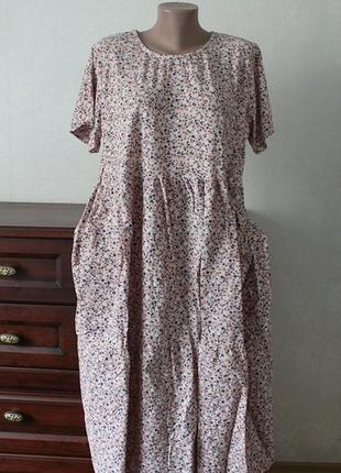 Платье,сарафан,польша- италия, размер 54-56.2 фото