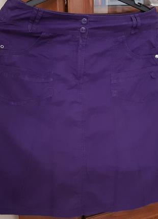 Юбка фиолетового цвета cecil6 фото