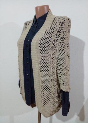 Ажурний літній кардиган