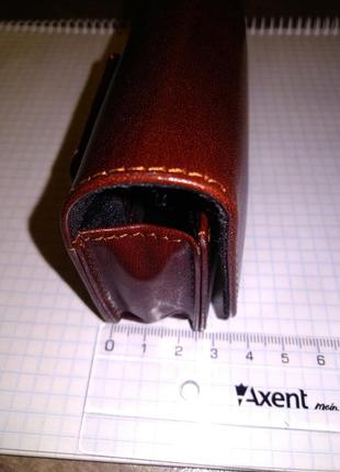 Кошелек, борсетка, футляр на пояс, натуральная кожа, для документов, денег и пр.