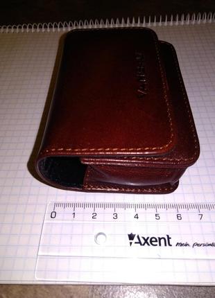 Кошелек, борсетка, футляр на пояс, натуральная кожа, для документов, денег и пр.