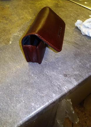 Кошелек, борсетка, футляр на пояс, натуральная кожа, для документов, денег и пр.