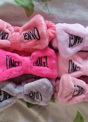 Омг omg косметическая повязка с бантом