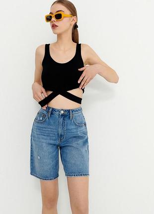 Однотонный топ , топ с полосками