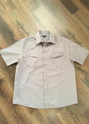 Треккинговая брендовая серая мужская рубашка george5 фото