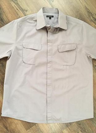 Треккинговая брендовая серая мужская рубашка george6 фото