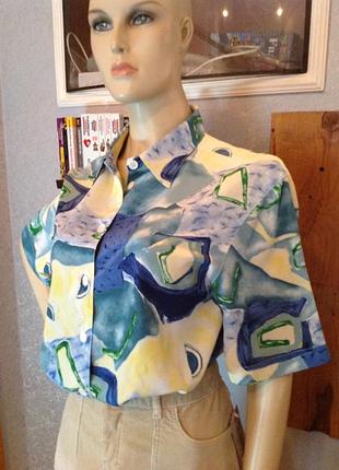 Миленькая рубашка бренда biaggini, р. 50-52