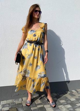 Сукня 👗 шифоное повітряне люкс якість