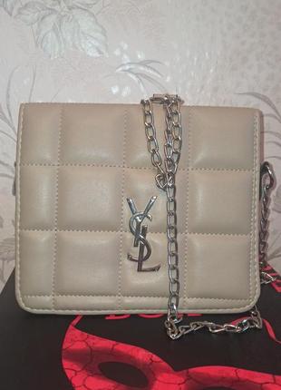 Сумочка в стилі yves saint laurent
