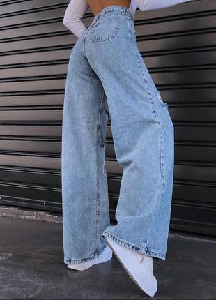 Модные джинсы 👖 трубы люкс качество7 фото