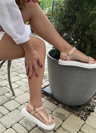 Босоніжки натуральна шкіра