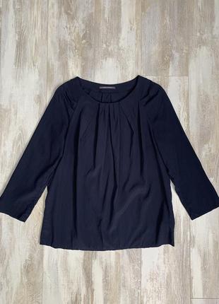 Шелковая блуза бренда rene lezard, размер s-м