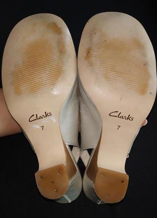 Очень удобные босоножки clarks , кожа, размер 7, 404 фото