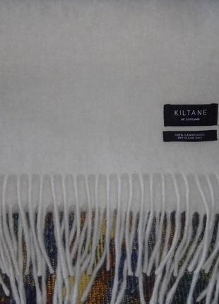 Kiltane of scotland шерстяной шарф с кисточками