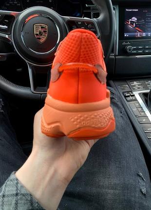 Мужские кроссовки adidas ozweego orange7 фото