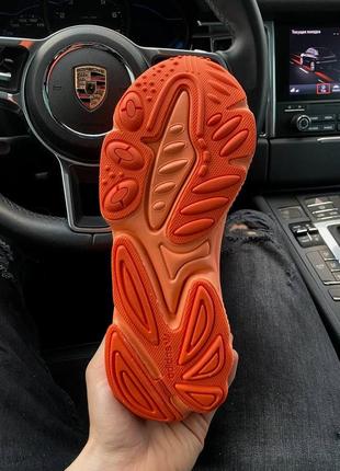 Мужские кроссовки adidas ozweego orange3 фото