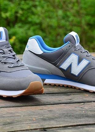 Оригинал new balance кроссовки мужские 574 essentials ml574skc нью беланс5 фото