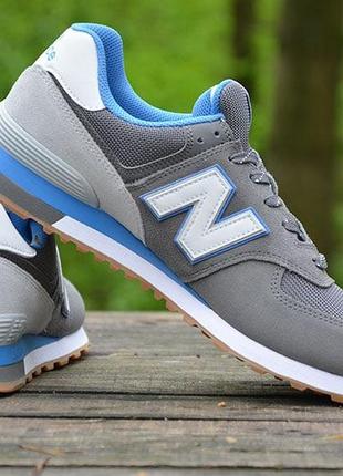 Оригинал new balance кроссовки мужские 574 essentials ml574skc нью беланс3 фото