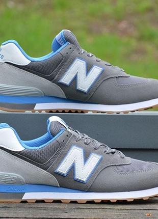 Оригинал new balance кроссовки мужские 574 essentials ml574skc нью беланс6 фото