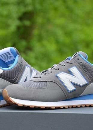 Оригинал new balance кроссовки мужские 574 essentials ml574skc нью беланс1 фото