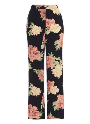 Красивые брюки в цветочный принт f&amp;f1 фото