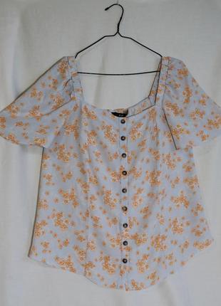 Жіноча літня блуза з квадратним вирізом f&f
