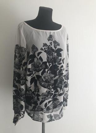 Шикарная шифоновая фирменная блуза4 фото