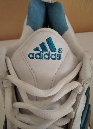 Кожанные кроссовки adidas6 фото