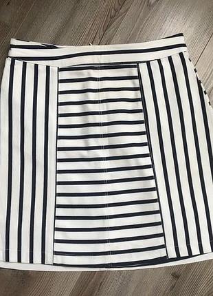 Юбка в полоску bershka