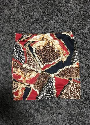 Спідниця в леопардовий принт new look