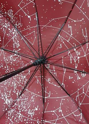 Жіноча парасоля,  тростина,  10 спиць з вітрозахистом2 фото