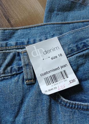 Dp denim 18 размер джинсы летние большой размер батал штаны! брюки!3 фото