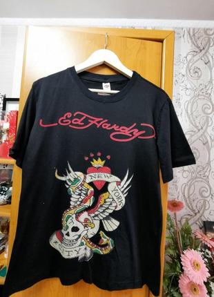 Дизайнерська футболка ed hardy оригінал