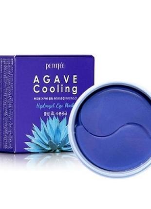 Патчи petitfee agave cooling hydrogel eye mask