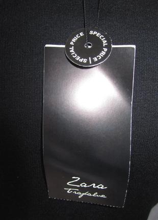 Шикарное черное маленькое платье фирмы "zara".2 фото